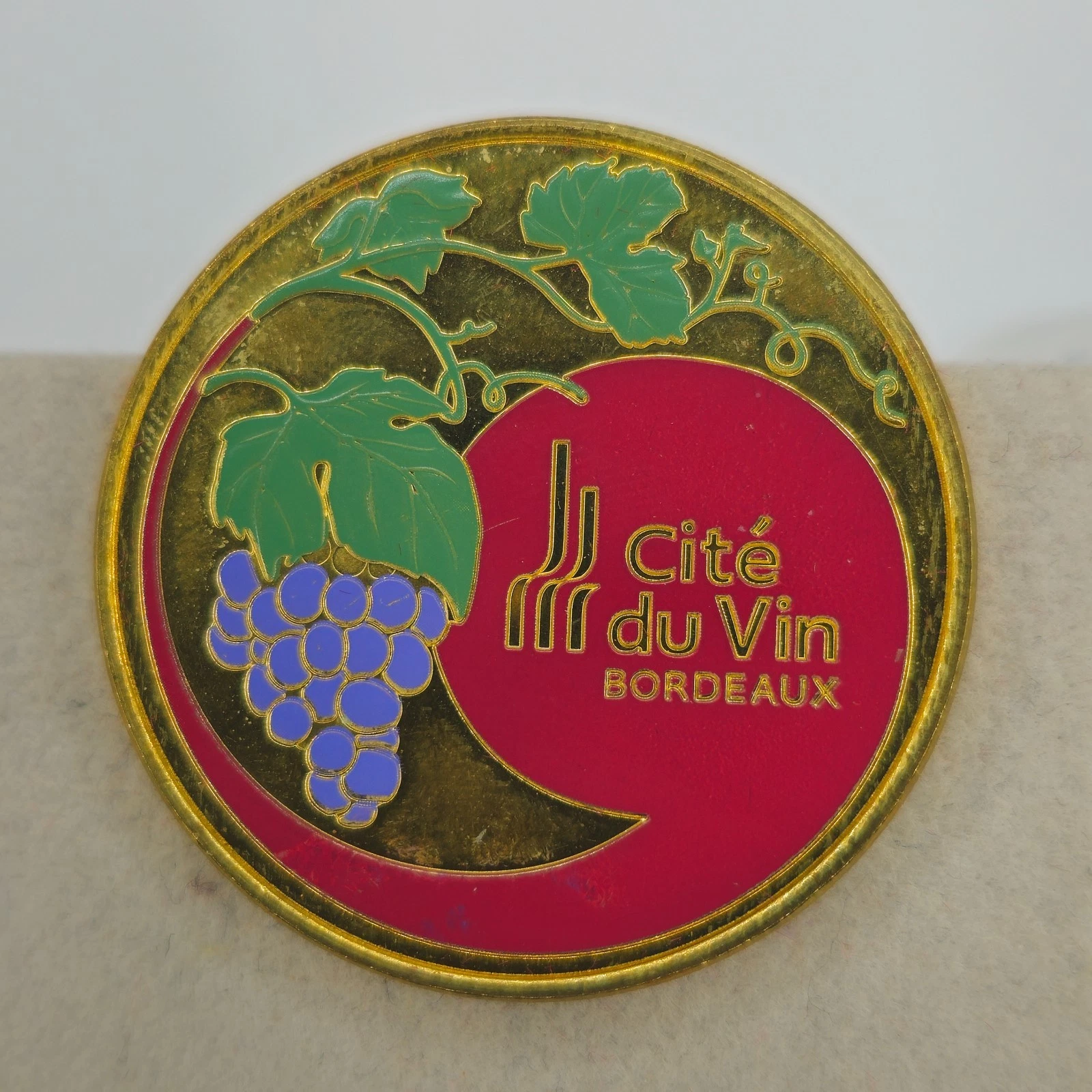 Bordeaux 33 Cité du Vin Coloré 2024 - Médaille Monnaie de Paris