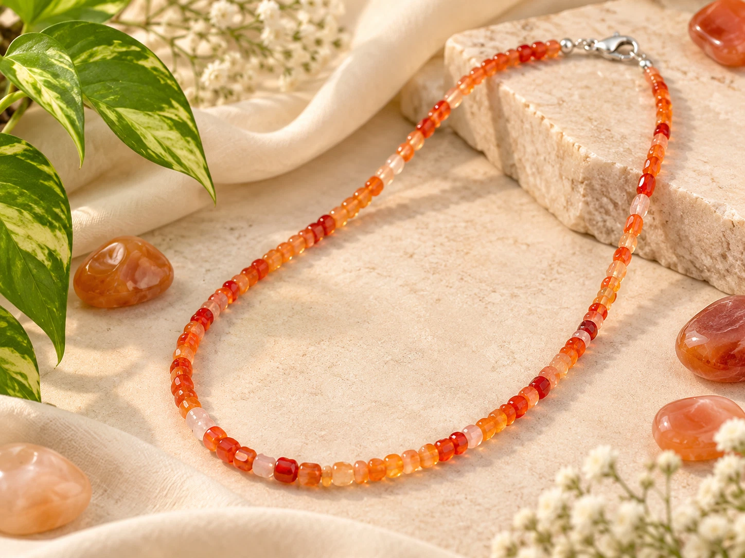 beaded necklace image 3