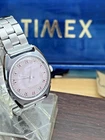 Vintage 1973 Timex Grey Dial Automatic Wind Watch - Refurbished - HTF model