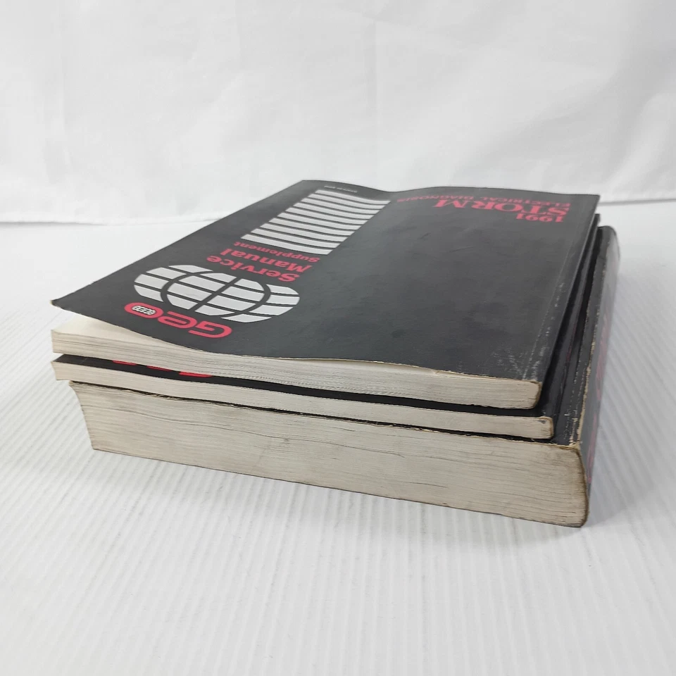 Chevy Geo Storm 1991 manual de taller de servicio + diagnóstico eléctrico y hatchback GMC Foto 4 de 4