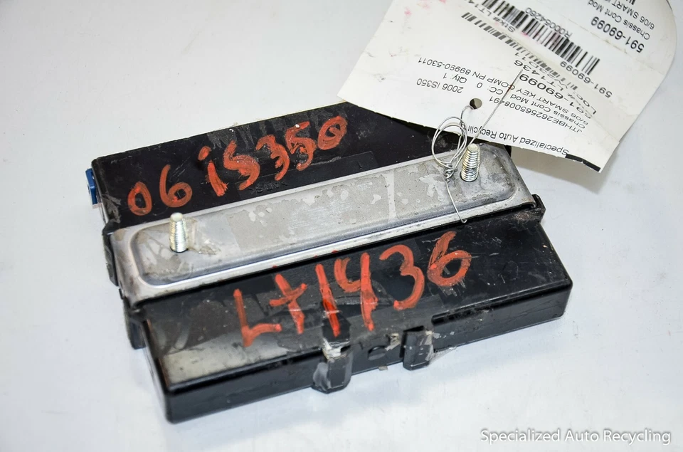 2006-2008 LEXUS IS250 IS350 SMART KEY ANTI THEFT LOCKING MODULE 89990-53011 - Изображение 4 из 4