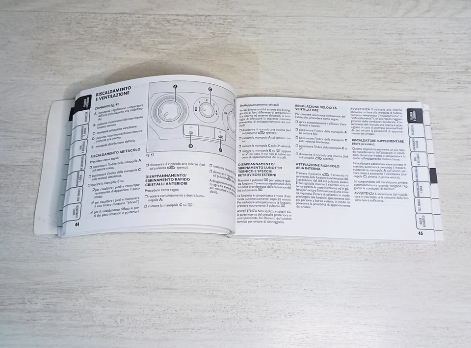 Libretto Uso E Manutenzione Fiat Bravo 2007 / 2014  Autoradio  Italiano Manuale  - Immagine 2 di 4