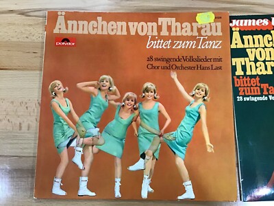 1966-1969 James Last Annchen von Tharau 1+2 Lot of 2 Discs Vintage Vinyl   M2649