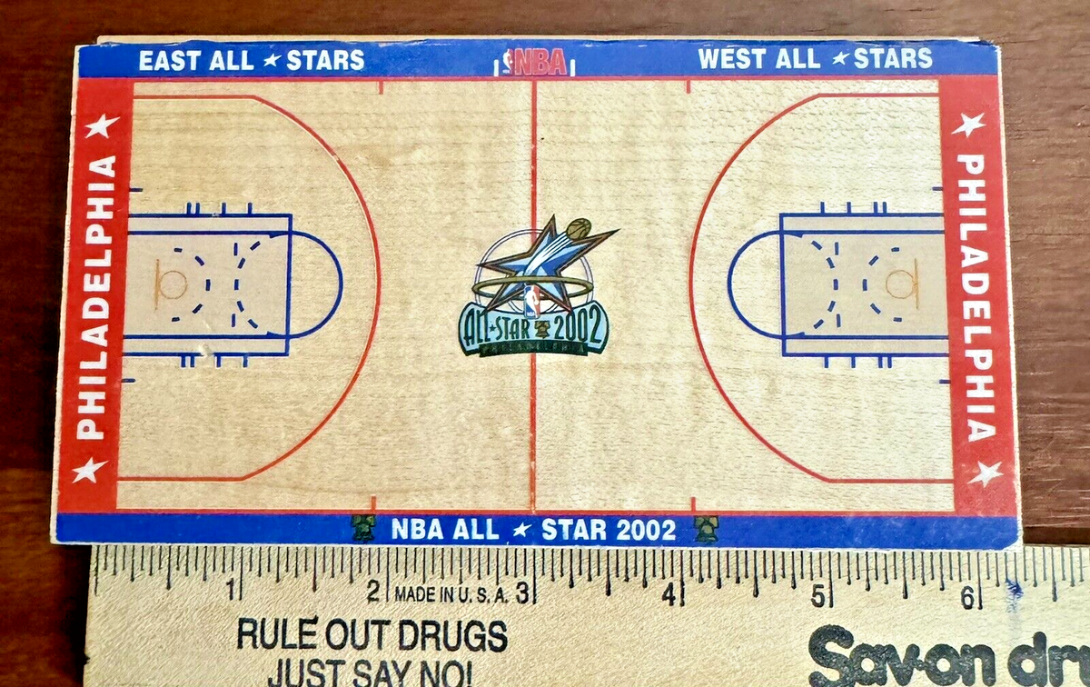 2002 NBA All-Star Game Replica Floor Piece Philadelphia, PA | eBay