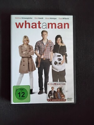 DVD - What a Man -  Schweighöfer / M´Barek / Kekilli / Hörbiger - SEHR GUT