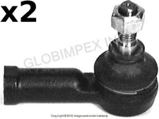 VOLVO (1976-1995) Tie Rod End LEFT and RIGHT OUTER (2 PCS) DELPHI TECHNOLOGIES 