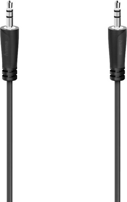 Hama Audio-Kabel, 3,5-mm-Klinken-St.- 3,5-mm-Klinken-St., Stereo, 1,5m, 00205262