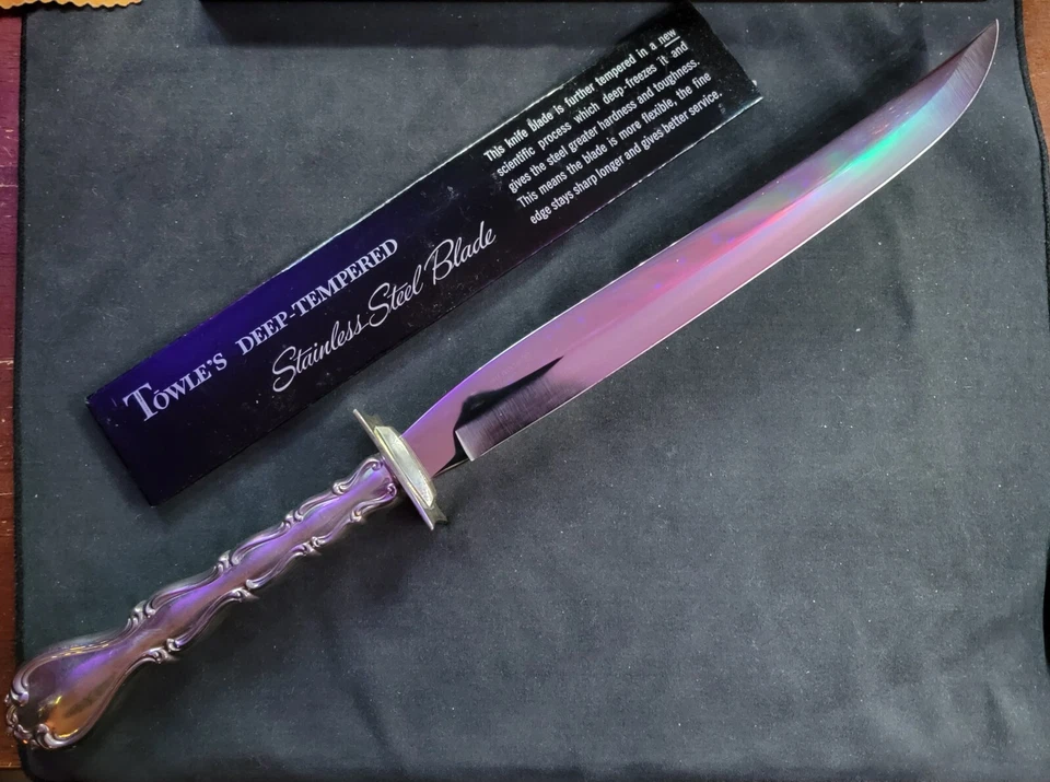 Sterling Silver (.925) 1966 Towle Country Manor 66 Piece Set w/ Mahogany Case - Image 4 of 4