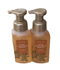 2 Iced Cinnamon Rolls Gentle Foaming Hand Soap 8.75 fl.oz Bath Body Works New
