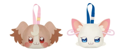 Wonderful Precure! Yuki Nekoyashiki & KOMUGI Plush Mascot Bag set