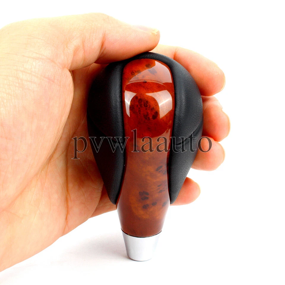 Pomo de cambio automático de marchas de madera de cerezo negro para Lexus ES350 2007 2008 2009-2015 Foto 2 de 4