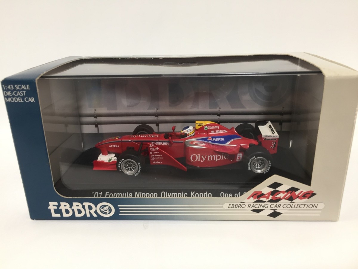 EBBRO - Scale 1/43 - OLYMPIC KONDO FORMURA NIPPON 01 F/S JAPAN | eBay