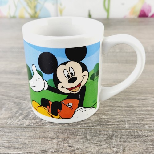 Disney Mickey Mouse Clubhouse Coffee Mug 8oz Donald Goofy Pluto Minnie Graphic - Picture 2 of 5
