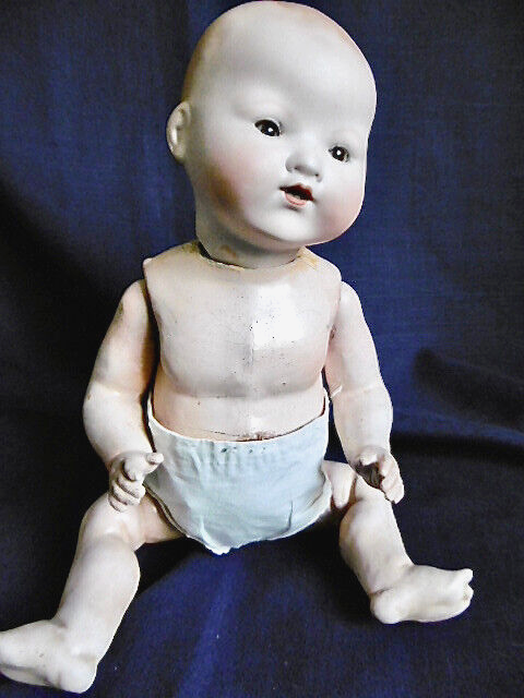 ARMAND MARSEILLE A.M. Germany 351./3 1/2.K Bisque Head Baby Doll