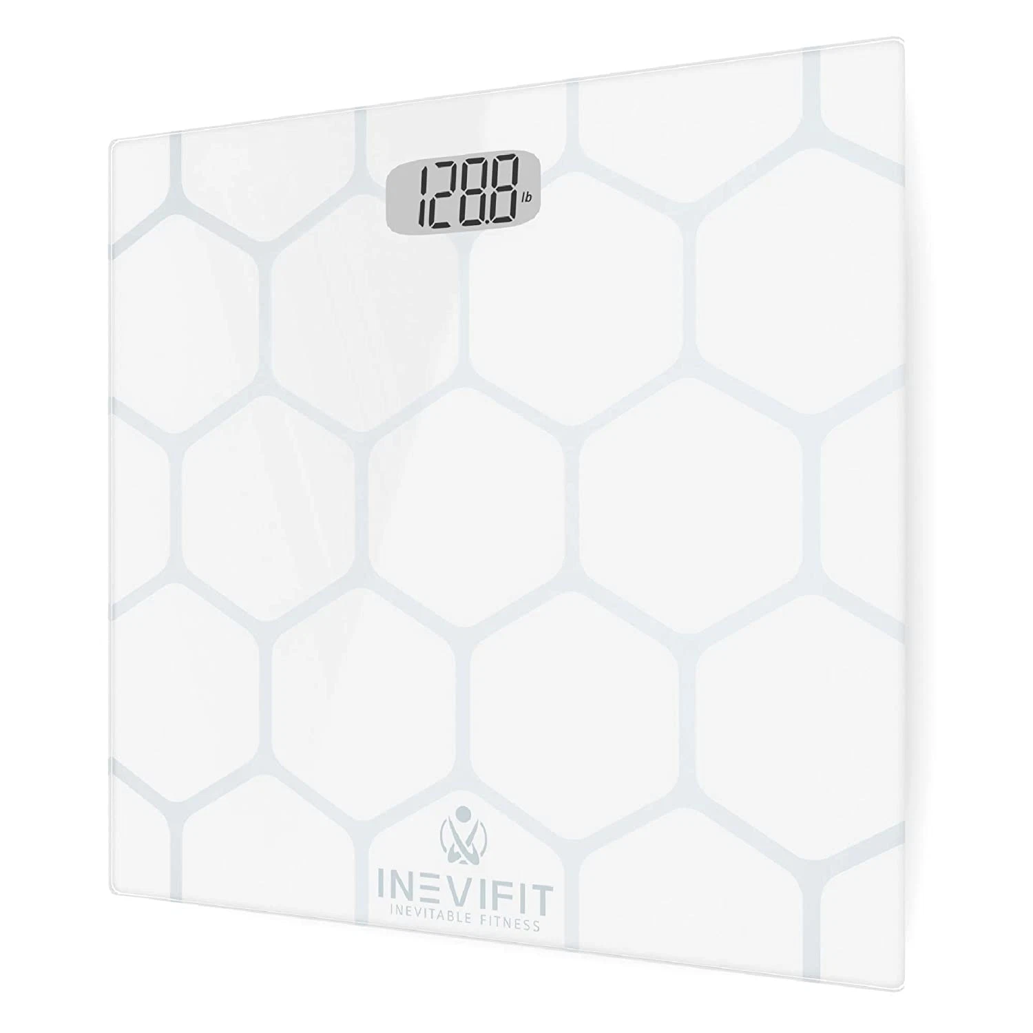 INEVIFIT Bathroom Scale, Highly Accurate Digital Body WHITE