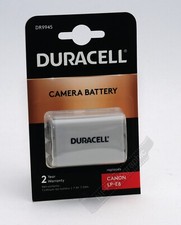 Duracell DR9945 for Canon LP-E8 LPE8 Rechargeable Battery New UK Stock 