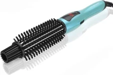 3 In 1 Multifunctional Curling Iron Brush Hair Straightener Travel Friendly