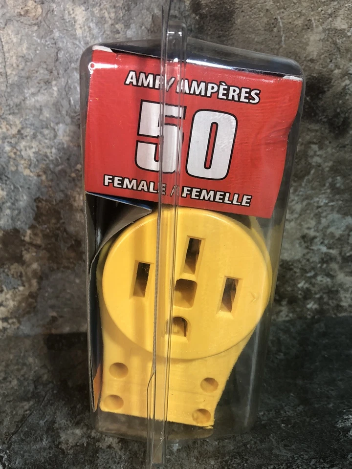 Camco 55353 50Ampwrgripfemalerececept Foto 2 de 4