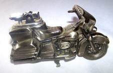 Vintage AMF Harley Davidson Motorcycle Figural Table Lighter Vintage Metal Japan