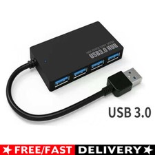 4 Ports Hub Splitter USB 3.0 High Speed Adapter Multi Desktop PC Laptop