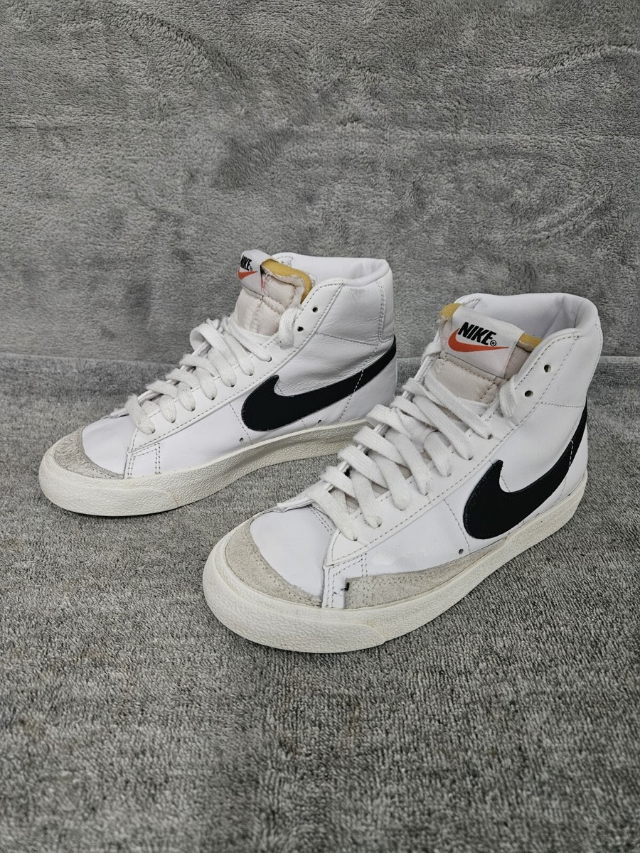 Nike Womens Blazer Mid 77 Vintage White Black Women Classic CZ1055