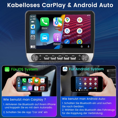 Für Skoda Superb 2 3T 2008-2015 Carplay Android 13 Autoradio GPS Navi SWC 6+128G - Bild 5 von 19