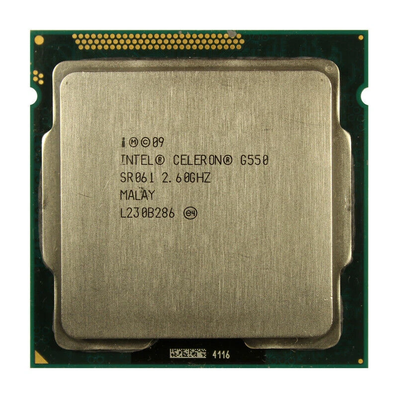 Intel Celeron Dual-core G530 G540 G550 LGA 1155 2M 32nm 65w CPU Processor - Image 4 of 4