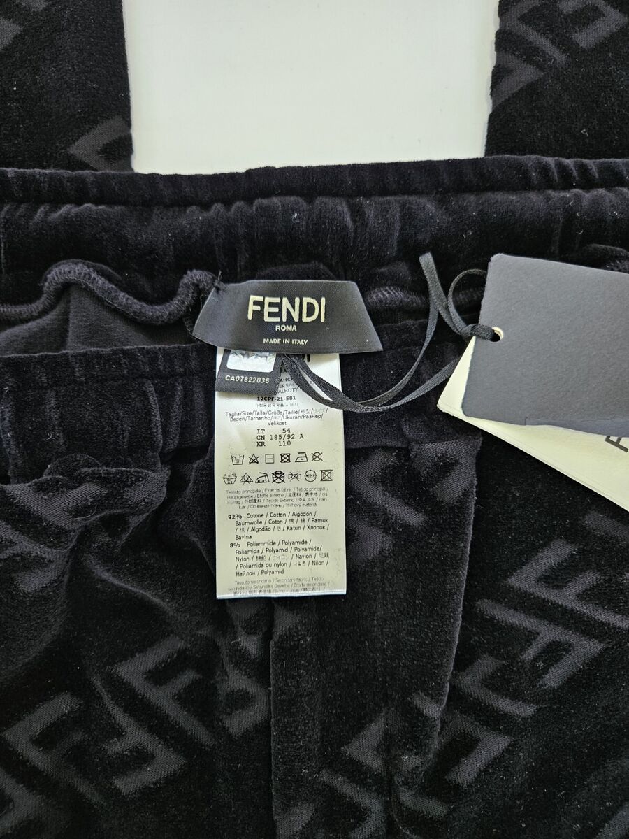Fendi Men's FF Sweat Pants Size 54 | eBay Fendi Men's FF Sweat Pants Size 54 | eBay