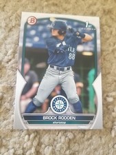 BROCK RODDEN 2023 BOWMAN DRAFT CARD BD-171 MARINERS (FIRST PROSPECT BASE)