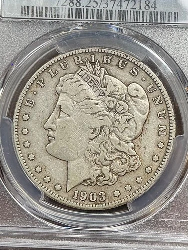 PCGS VF25 1903 S MORGAN DOLLAR BETTER DATE BEAUTIFUL SURFACES