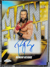 Roman Reigns [Blue Refractor] #MEA-RMR Prices | 2025 Topps Chrome