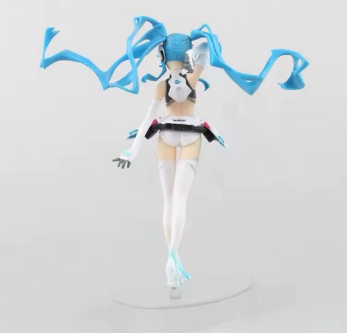 18CM Anime Hatsune Miku Racing Figure 2014 Model Toy Gift New With Box - Bild 3 von 6