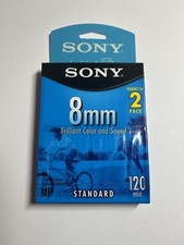 Sony P6-120MPL/2 8mm Metal Particle Cassette Tape 2 Pack