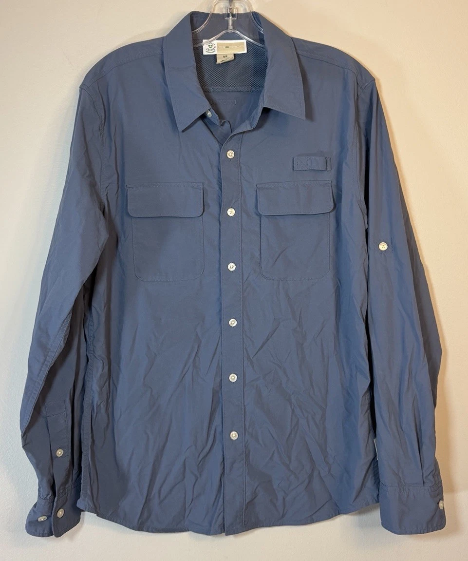 Chemise ExOfficio Buzz Off - Homme - Taille M - Bleue - Anti-moustiques - Occasion