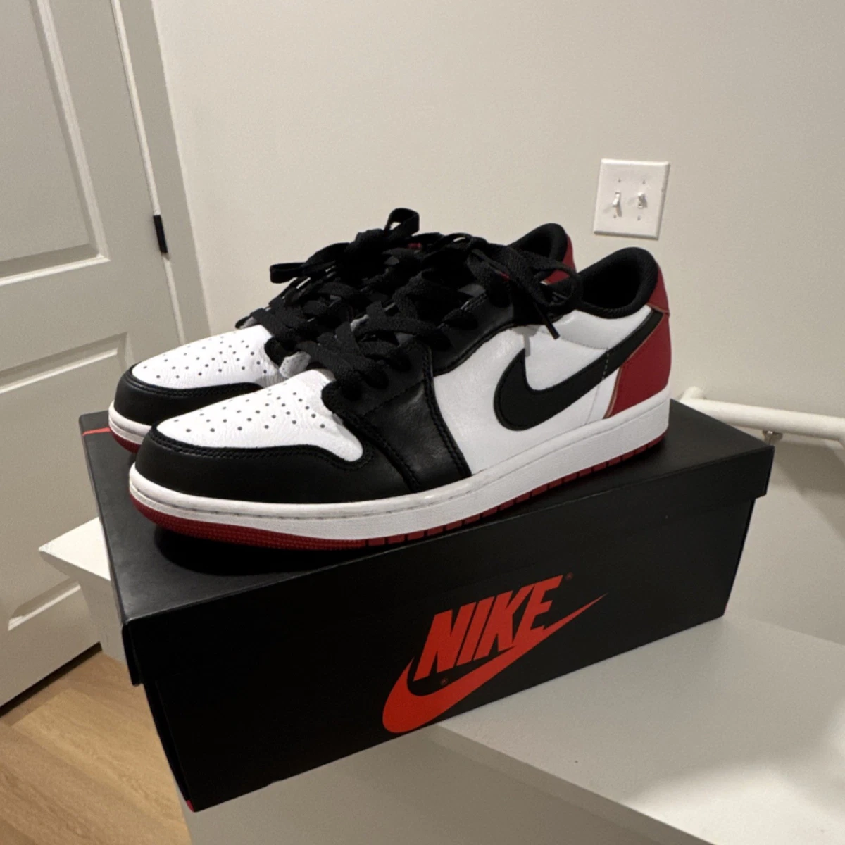 Jordan 1 Low Black Toe for Sale | Authenticity Guaranteed | eBay