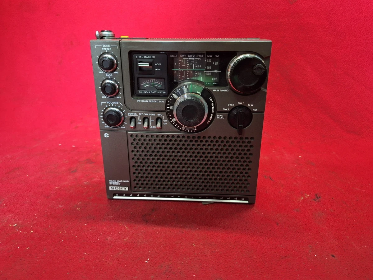 Sony ICF-5900W Weltempfänger Radio 