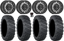 Valor V08 Beadlock 15" Wheels Dt 30" Versa Cross V3 Tires Textron Wildcat XX