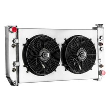 3row Radiatorshroud Fan For 1982-91 Gmc C1500 K1500 K2500 C2500 K3500 Aluminum