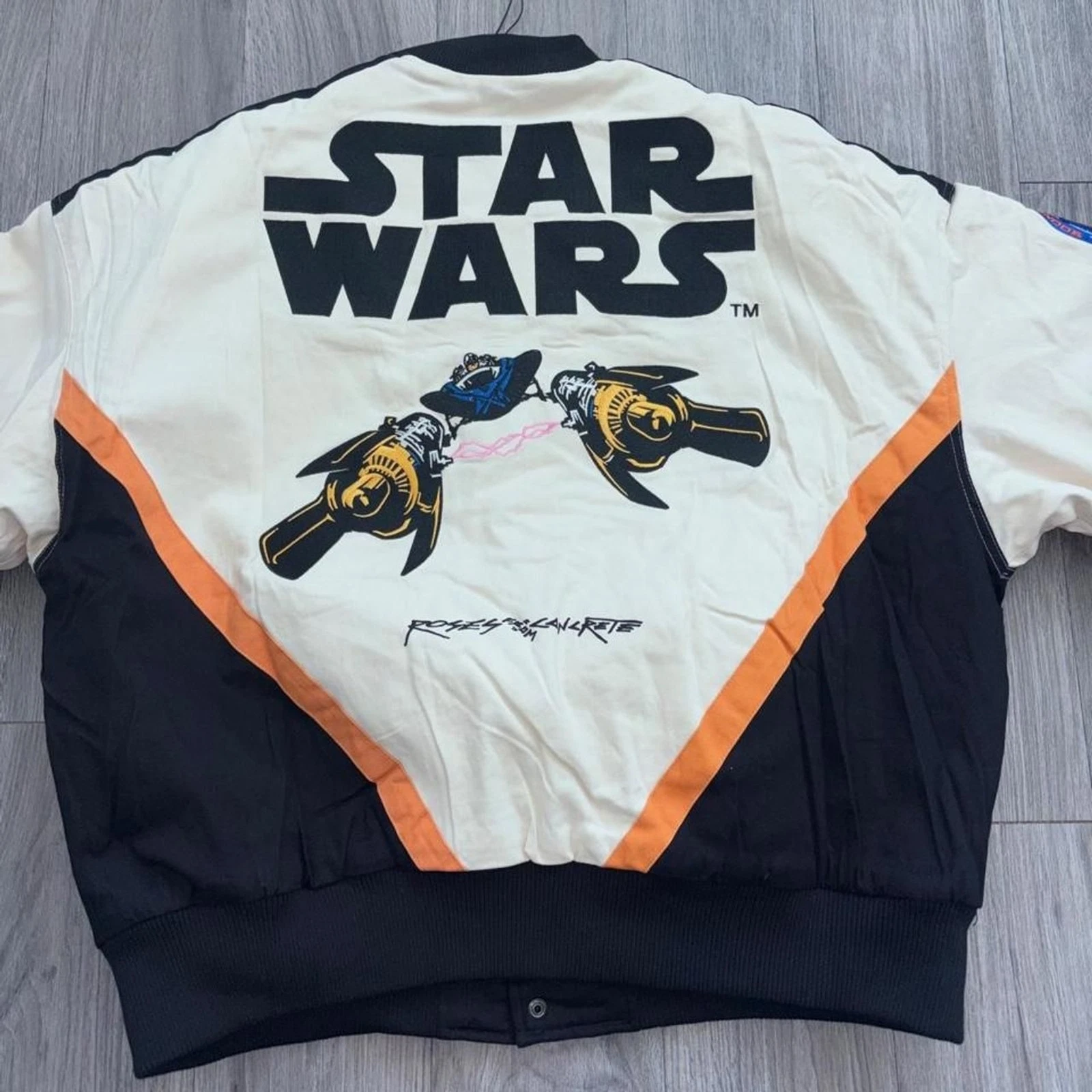 Civil Regime x Star Wars Pod Racing Bomber Jacket NWT XL image 3