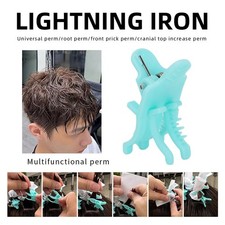2-25 Men Hair Perm Insulation Clips Professional Blue Volumizing Curl Styling