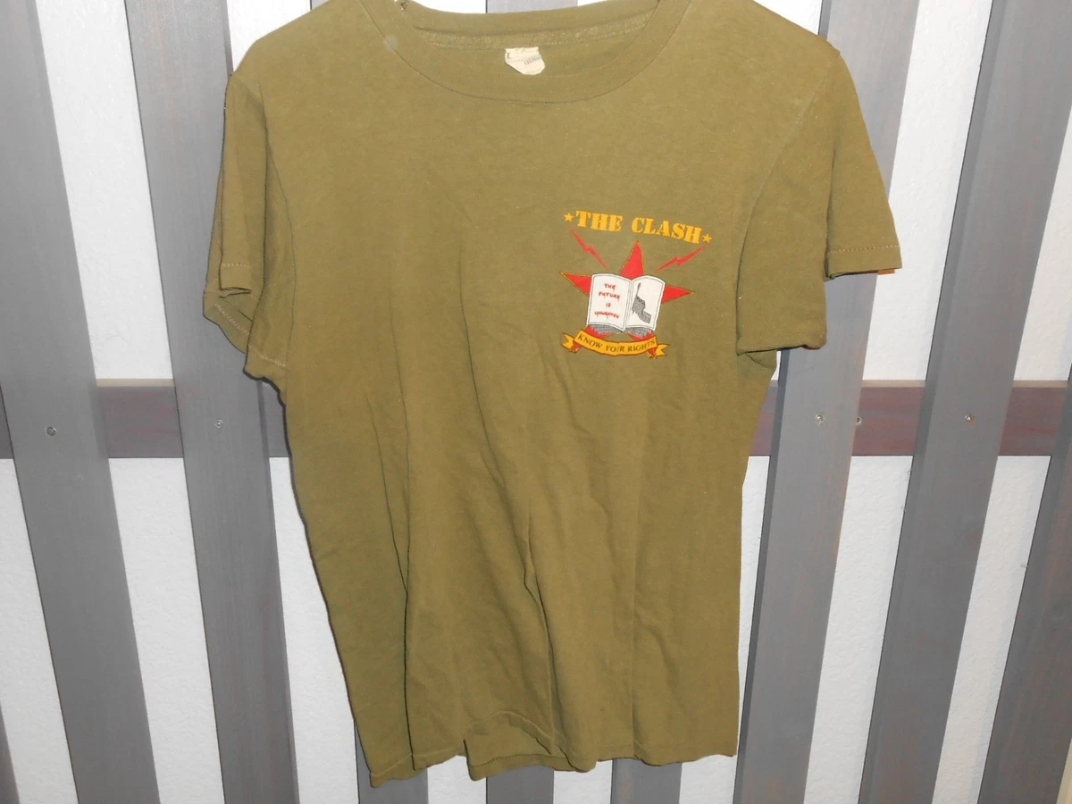 vintage clash shirt products for sale | eBay
