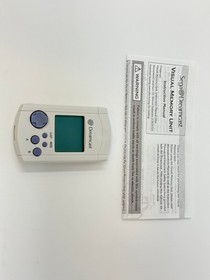 OEM Sega Dreamcast Visual Memory Unit VMU [MK-50120] *CIB - TESTED - NEEDS BATT*