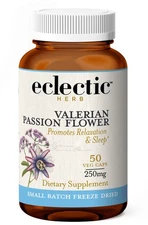 Eclectic Herb Valerian Passion Flower 50 VegCap