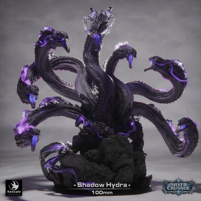 Shadow Hydra miniature - DnD - Role Playing Game - Tabletop figure - D&D