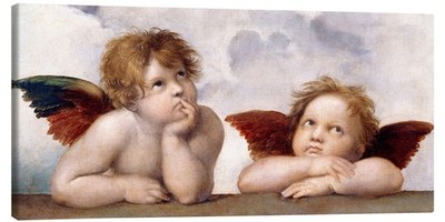 Leinwandbild Kleine Engel (Detail) - Raffael