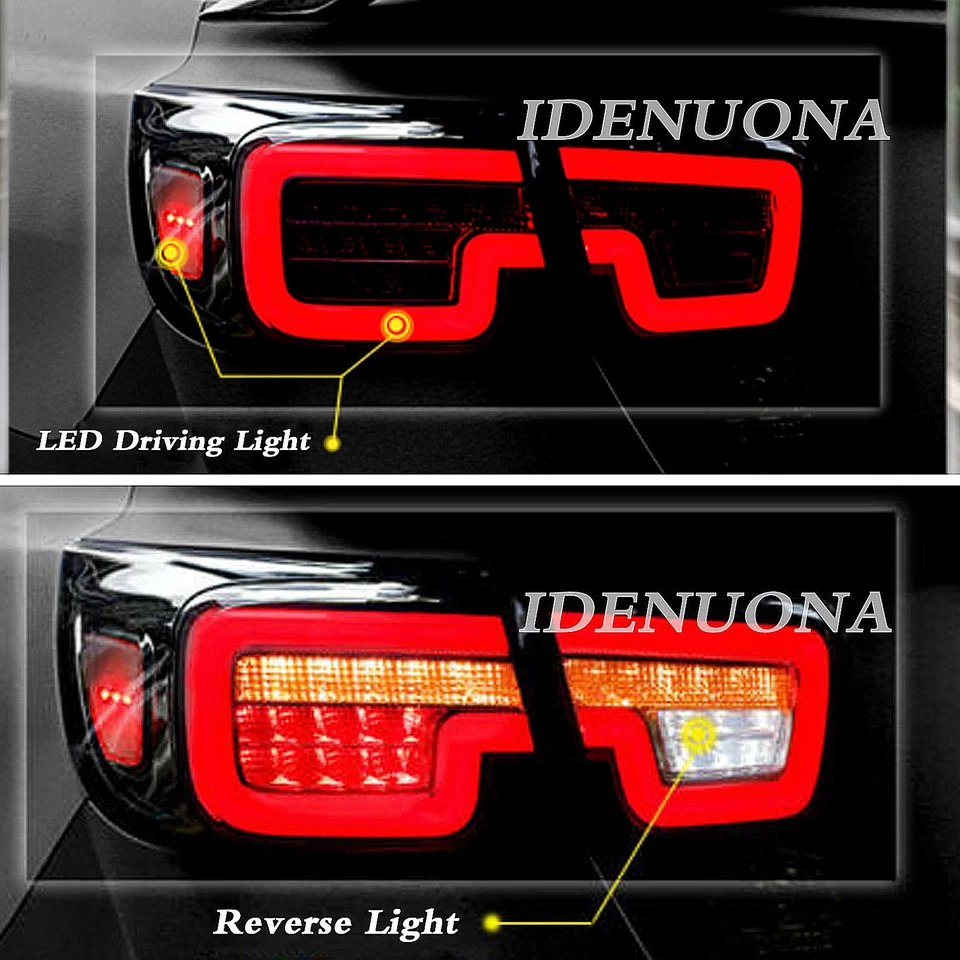 Conjunto de luces traseras LED para Chevrolet Malibu 2013-15 carcasa negra Foto 2 de 4