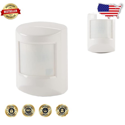 Battery-Powered Z-Wave Motion Sensor - 55lb Pet Immunity, Long Range Detection