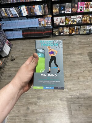 Gaiam Restore Mini Band Kit Levels Resistance Bands- Total