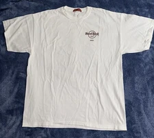 Vtg 90s Hard Rock Cafe MAUI T-Shirt Surf Board Guitars Graphic Design Large Hond