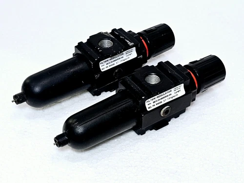 NORGREN SHAVO AIR FILTER REGULATOR SB10-2N-M6M/RNK-NN 1/4" NPT (LOT OF 2) #1